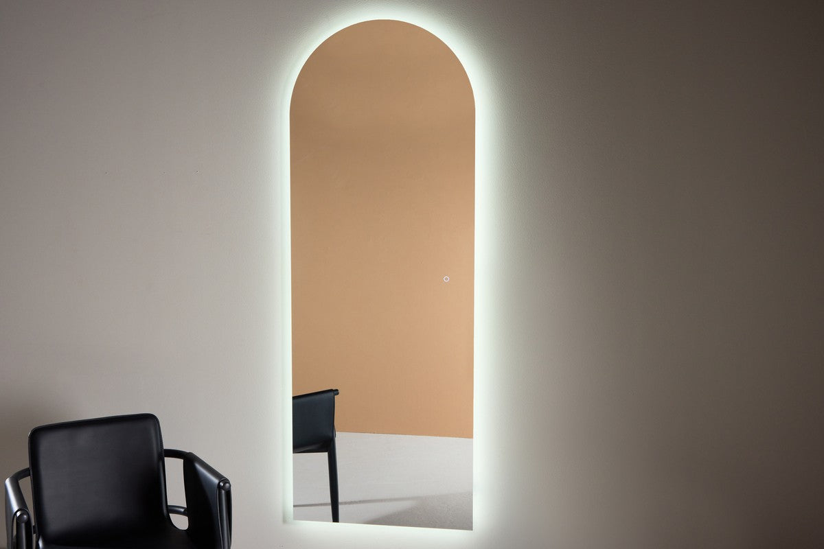Rebellenclub Cilento Spiegel - 185 x 70 cm - Zilver
