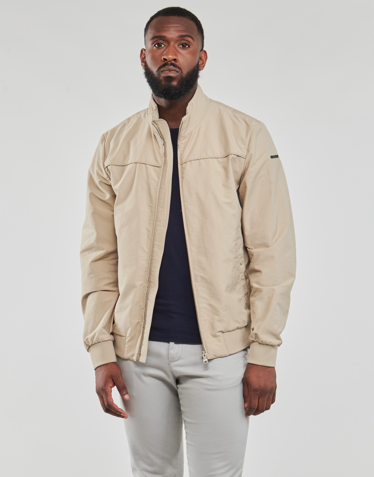 Geox - M VINCIT BOMBER JKT - Beige