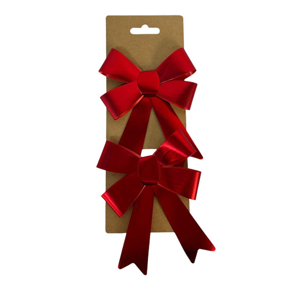 ROSETT 14CM RØD