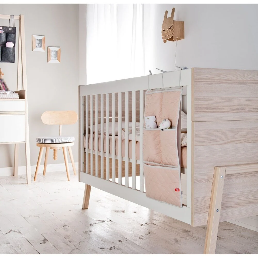 Little Guy Comfort Spot Children's Convertible 3 in 1 Crib and Youth Bed - Natural