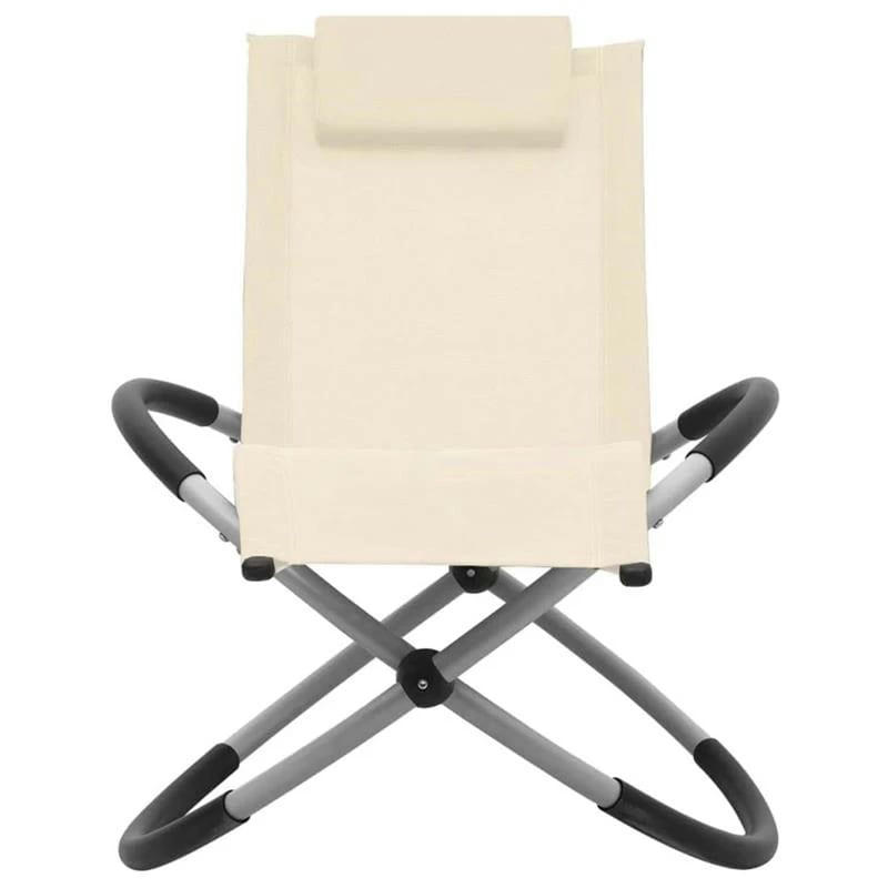 ELLITTICA - Chaise longue à bascule de jardin