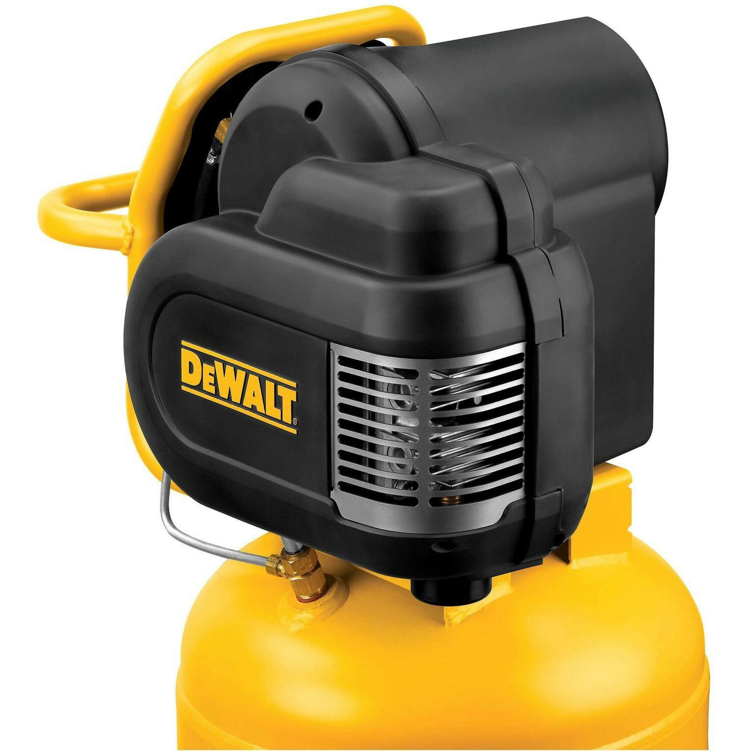 DEWALT D55168 15-Gallon Oil-Free Portable Workshop Vertical Air Compressor, 200 PSI