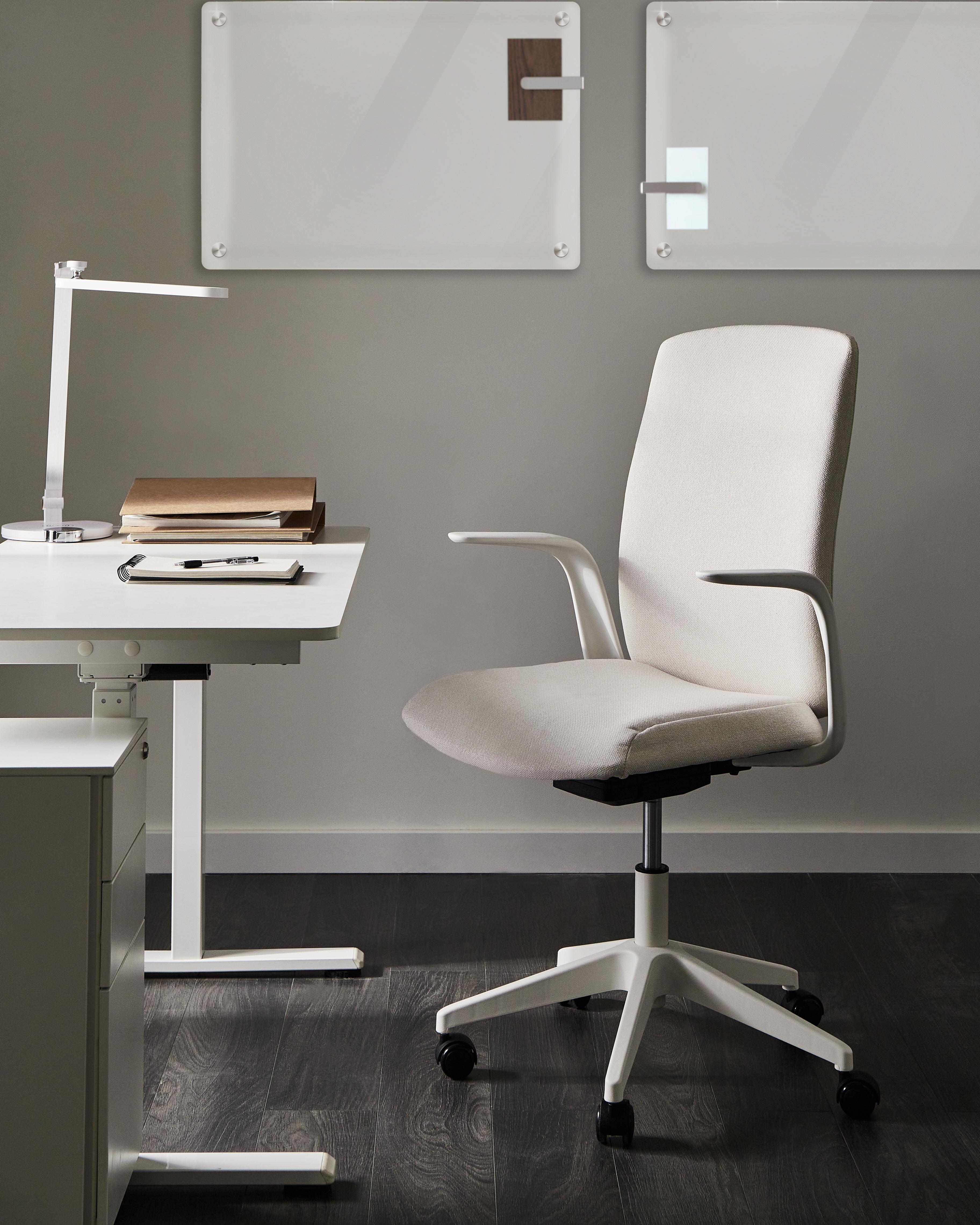 Office Chair CAPTAIN Fabric Light Beige