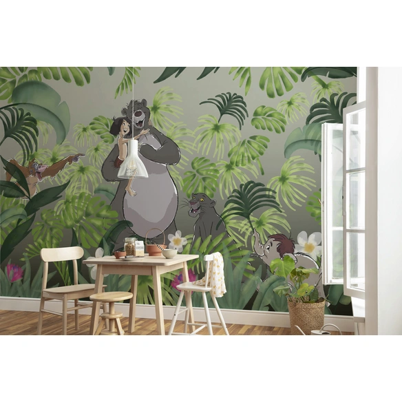 Vliestapete »Welcome To the Jungle«, bunt, glatt