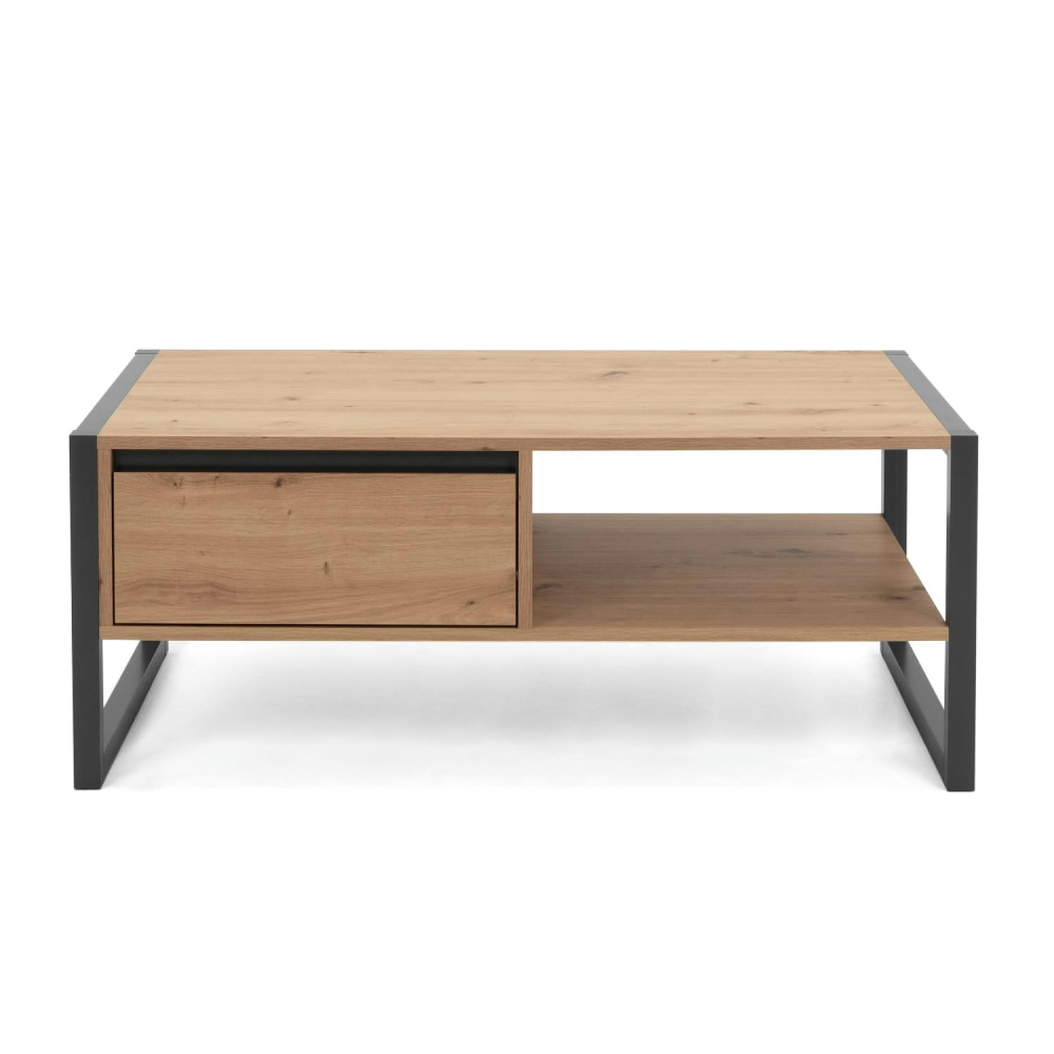 KOTOR - Table basse industrielle avec tiroir