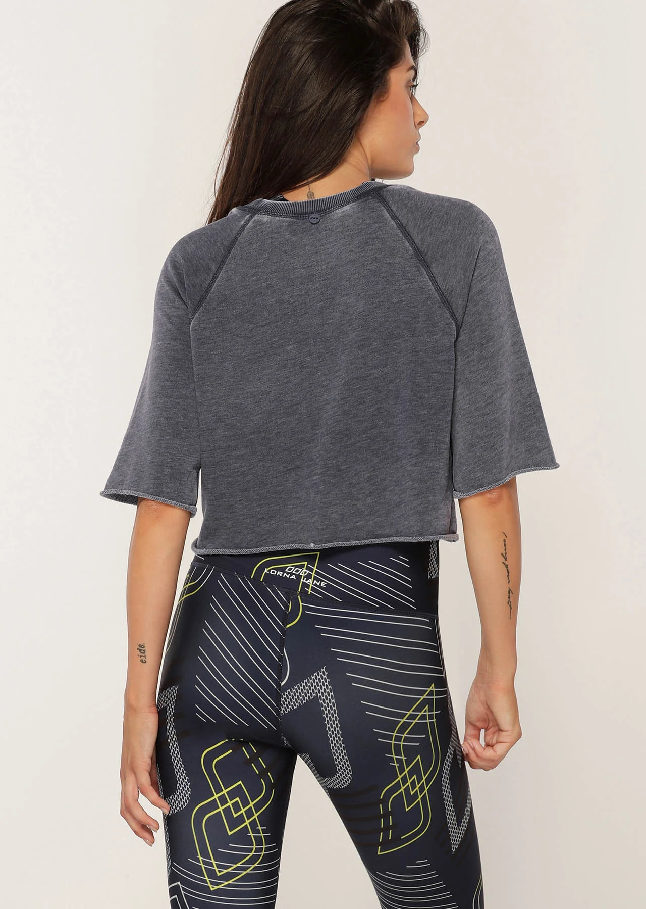 Boxy Cropped Sweat