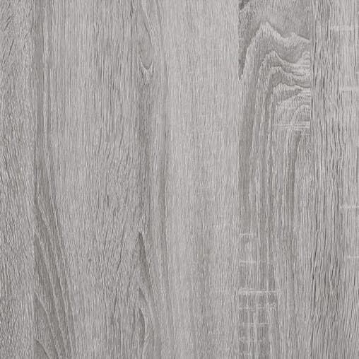 NNEVL Desk Trolley Grey Sonoma 60x45x60 cm Engineered Wood