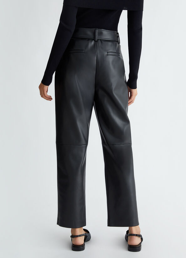 Pantaloni in tessuto spalmato
