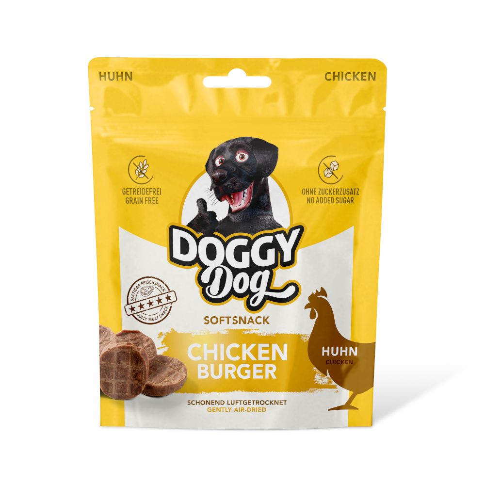 DOGGY Dog Soft Snack Chicken Burger