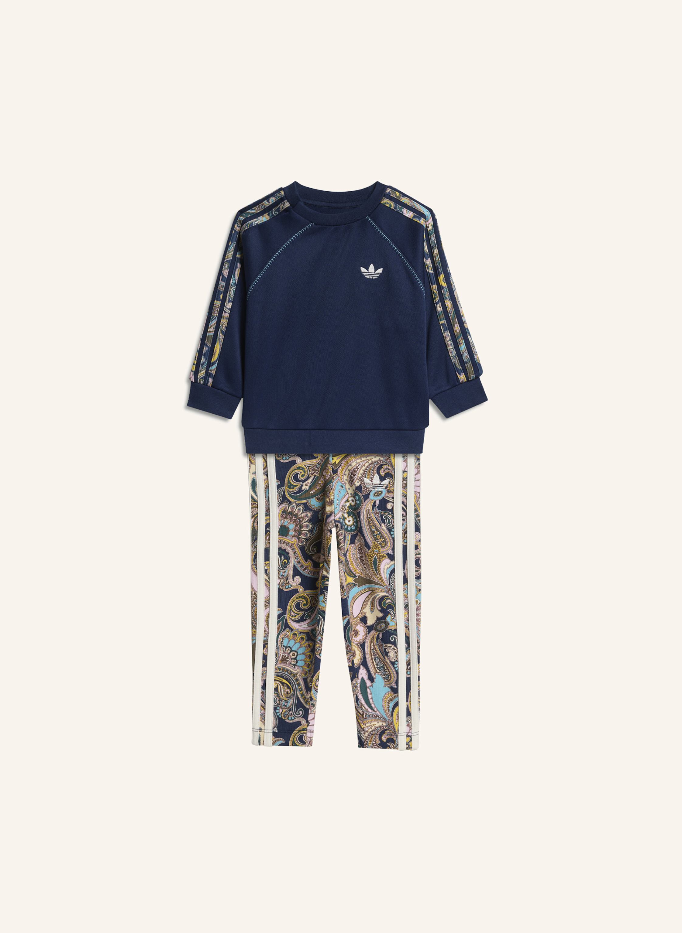 adidas Originals ADIDAS X LIBERTY LONDON OVERSIZED CREW UND LEGGINGS SET