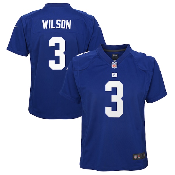 Russell Wilson New York Giants Nike Youth Game Jersey - Royal