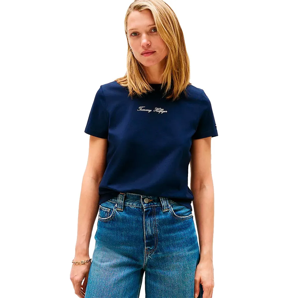 Tommy Hilfiger Classic Script Regular Fit short sleeve T-shirt