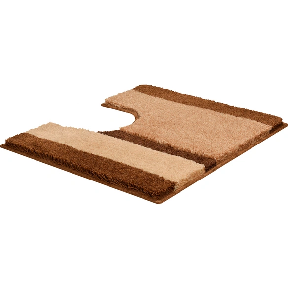 Badematte »Room«, BxL: 50 x 60 cm, beige, aus 100% Polyacryl