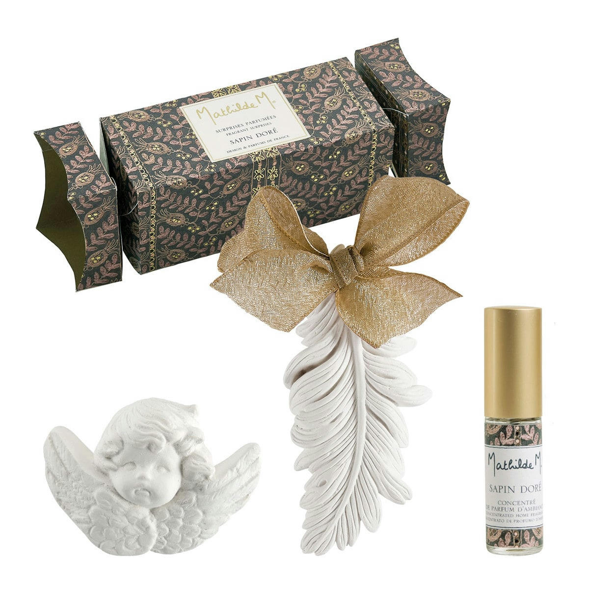 - Crackers Surprises parfumées - Sapin Doré