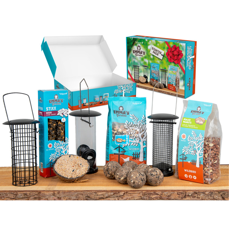 Pack de démarrage pour oiseaux du jardin