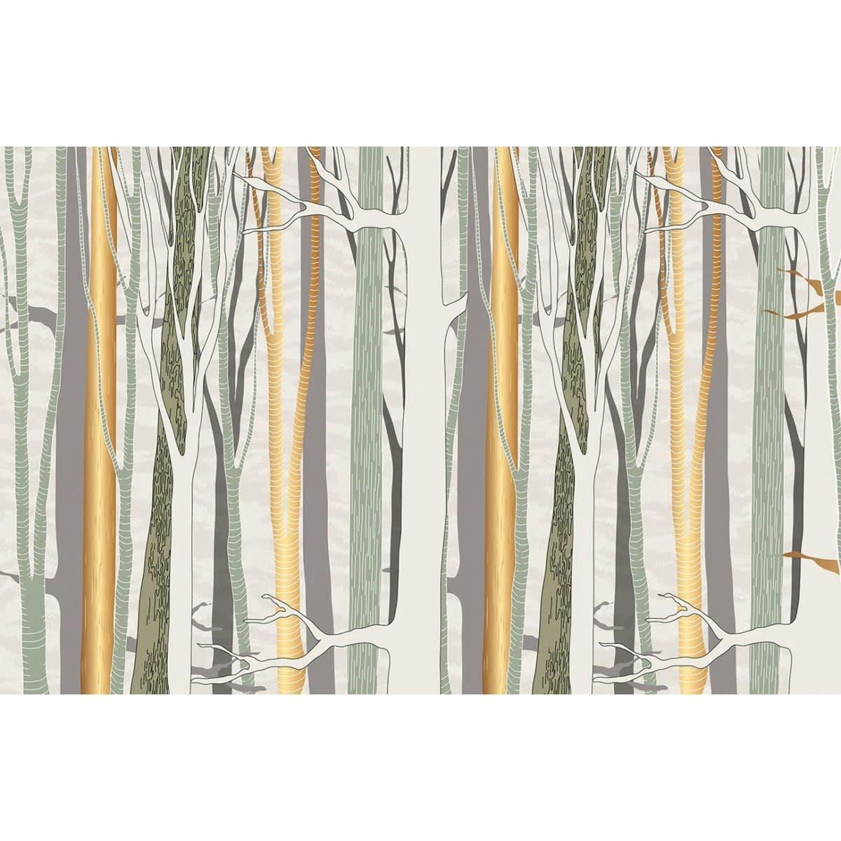 VOLGA - Papier peint panoramique en Papier Multicolore  432x280