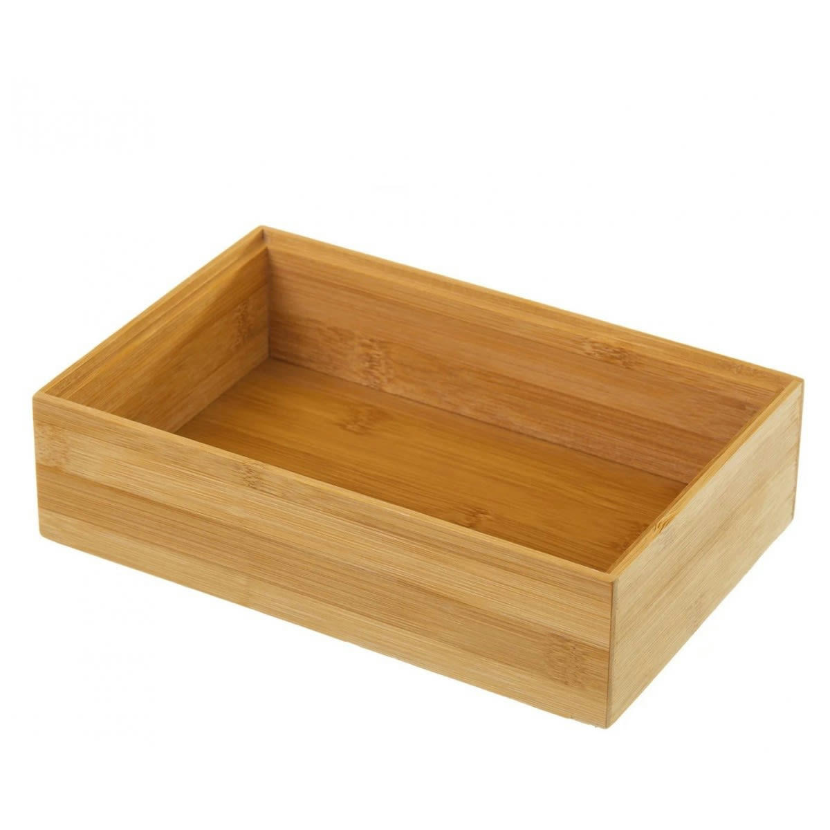- Rangement organisateur salle de bain bambou 23x15x6,5cm