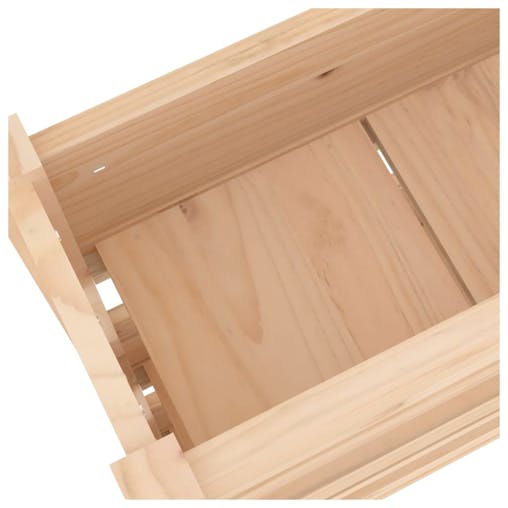 NNEVL Planter 77x25x104.5 cm Solid Wood Pine