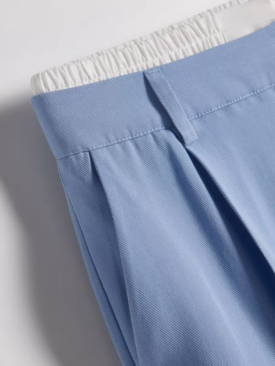 Lyocell Trousers With Undergarment Insert