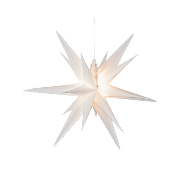 LED-Dekostern, Ø 60 cm, weiß/warmweiß