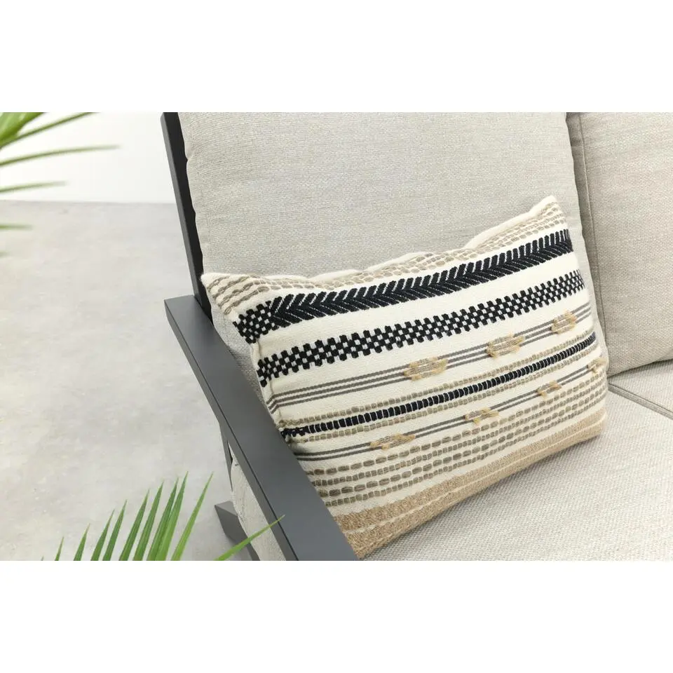 VDG Boston stoel-bank (3-zits) loungeset - 3-delig