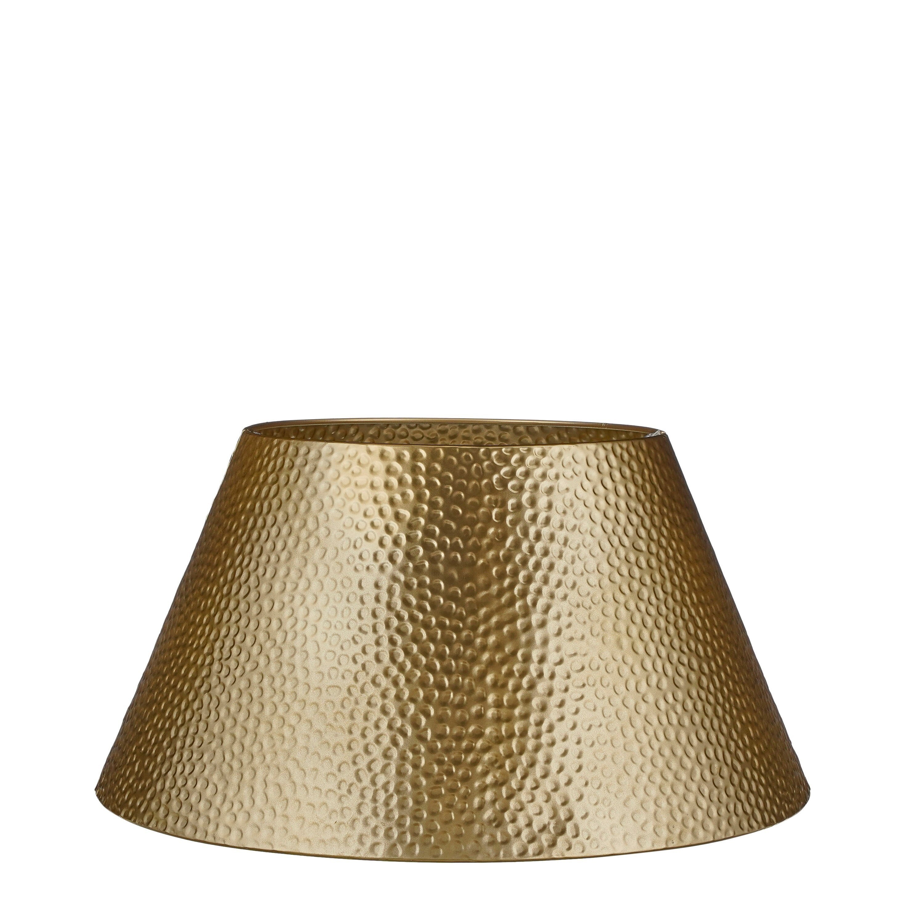 Mica Decorations Kerstboomrok - L50 x B30 x H26 cm - Metaal - Goud