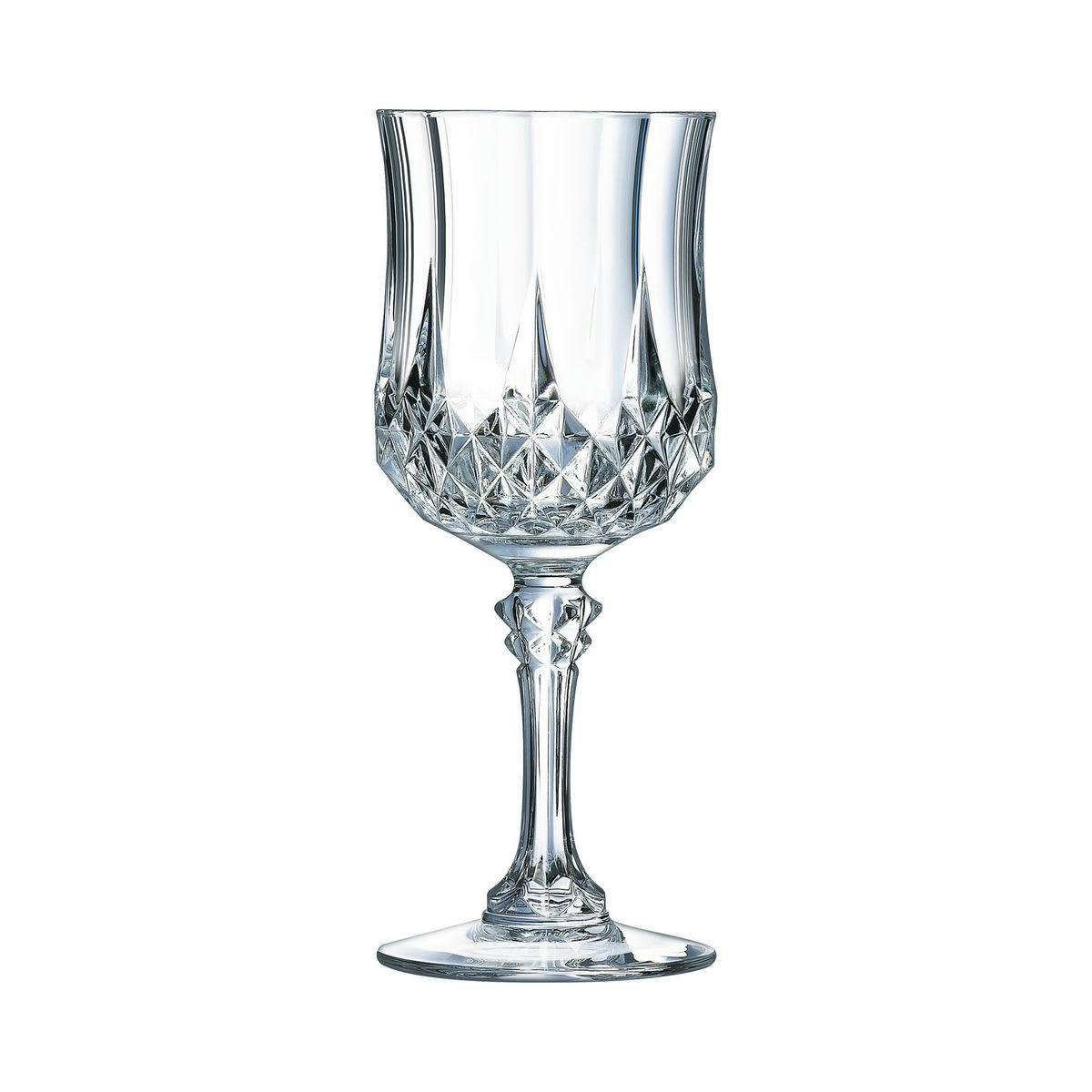 LONGCHAMP - 6 verres à pied de table 25cl