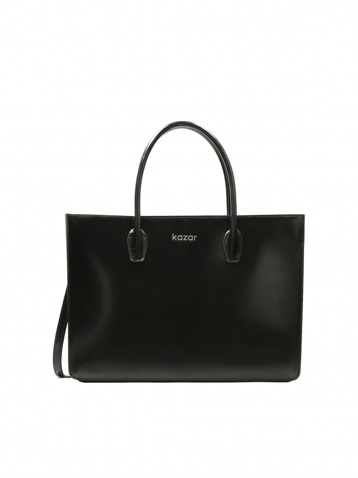 Large elegant minimal style handbag