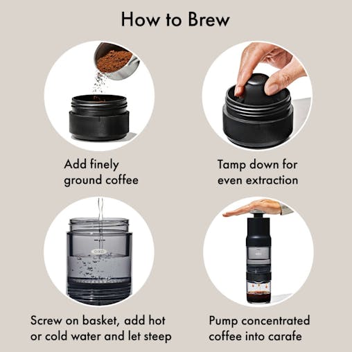 OXO Brew Rapid Brewer | Coffee Maker Drip Barista Espresso