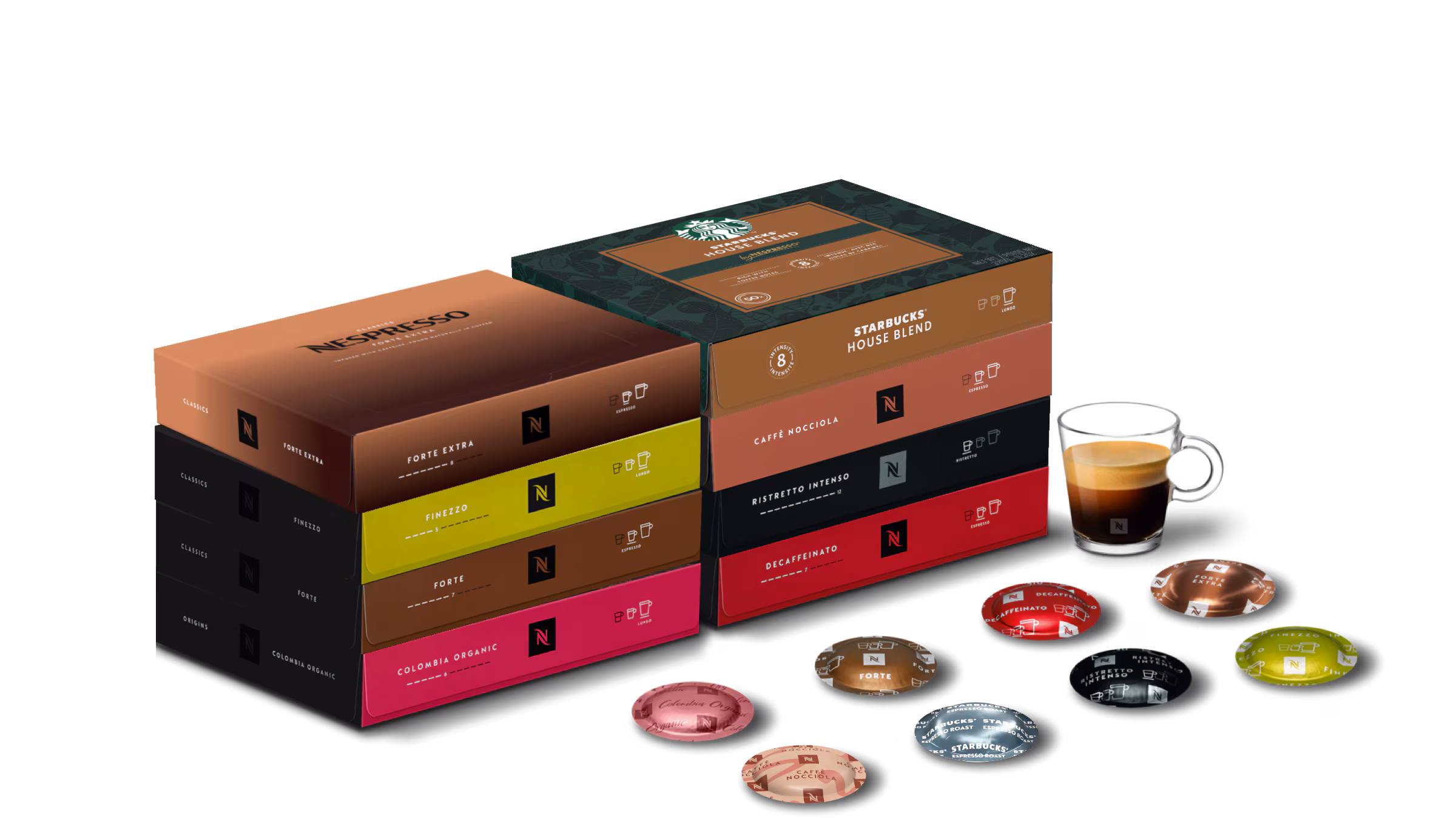 Coffeelover Bundle - 400 Capsules - Nespresso Professional