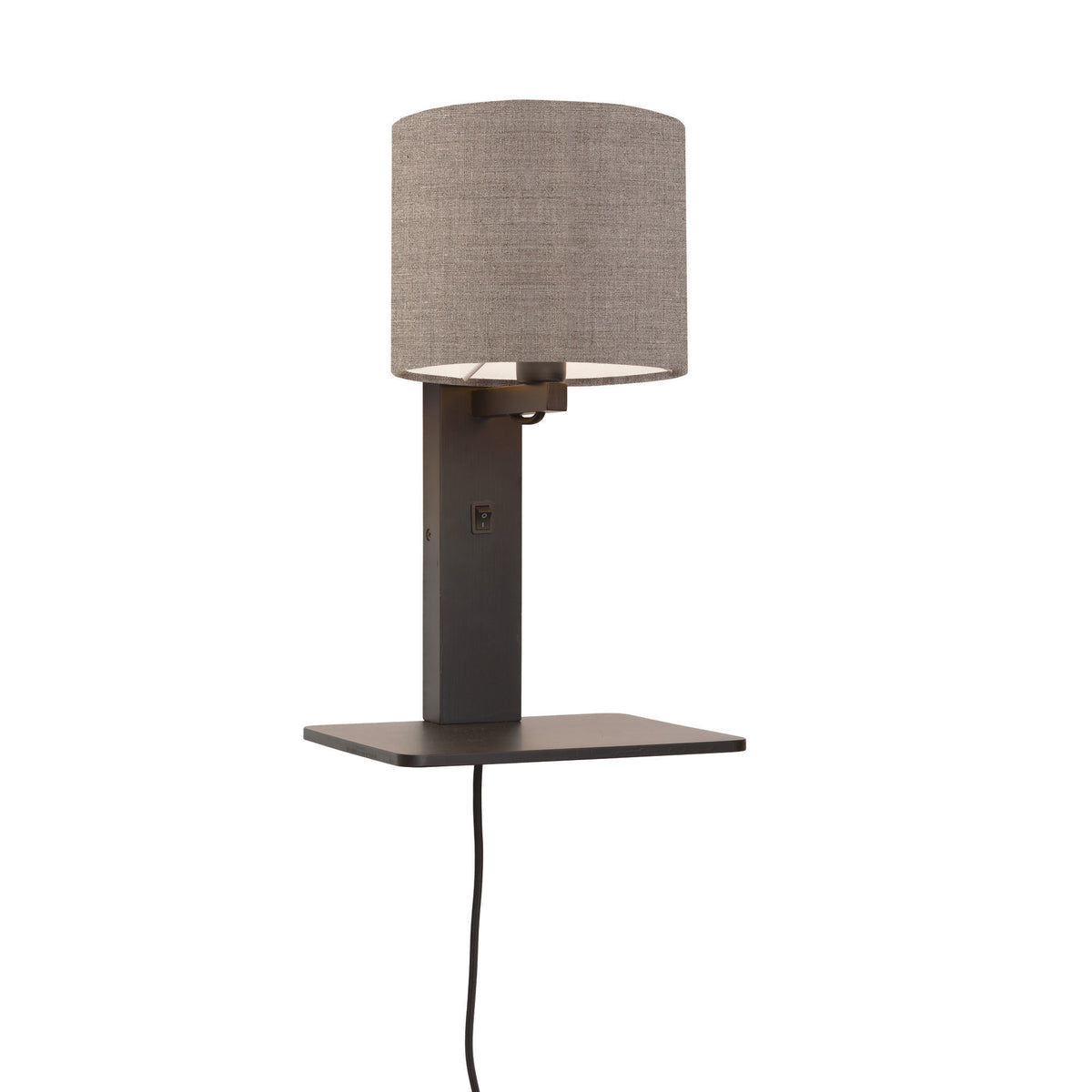 GOOD&MOJO wandlamp Andes - zwart - 19x24x36cm