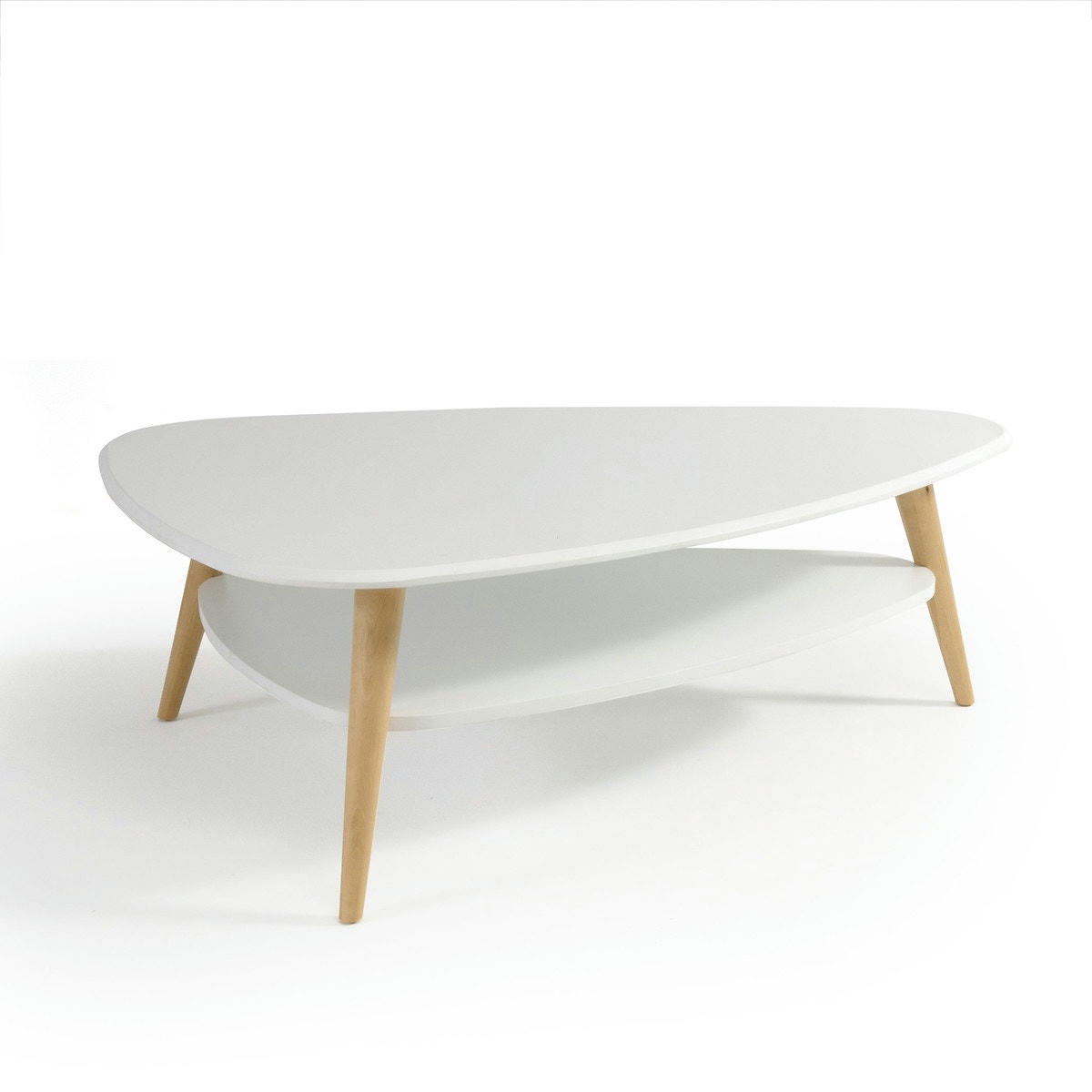 Table basse vintage double plateau XL, JIMI