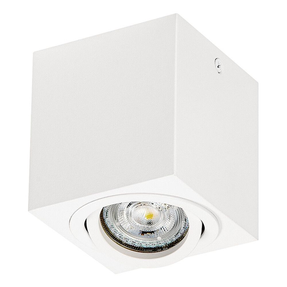 TAKLAMPE LEDVANCE SURFACE SPOT SQUARE GU10 HVIT