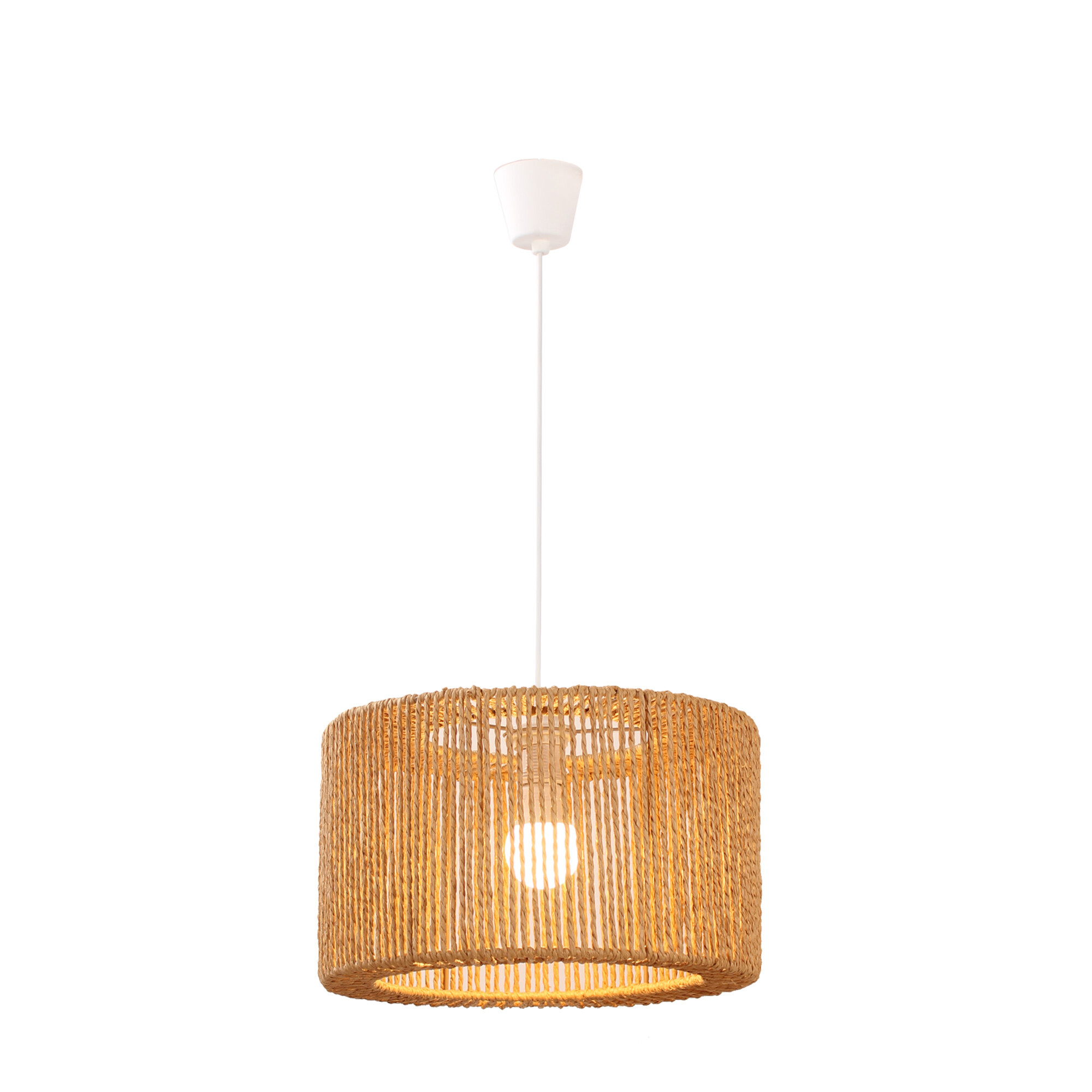Lampa wisząca LL ARILAS LAMP07 E27 66517 LightLogic boho EKO papierowy