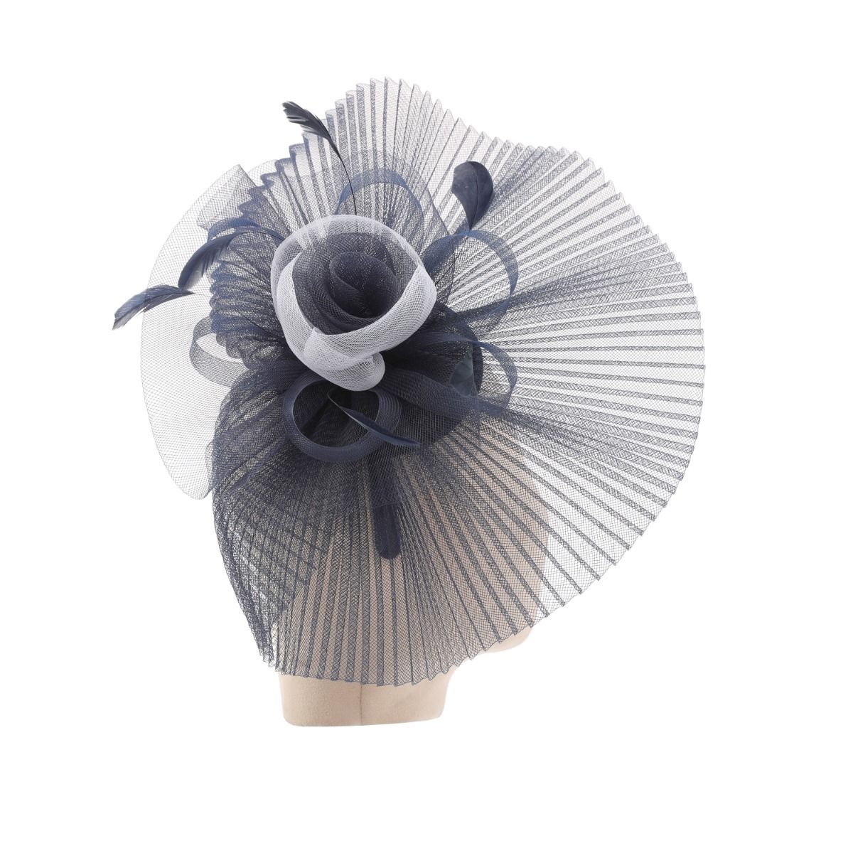 PEACH ACCESSORIES Swirling Ribbons Fascinator