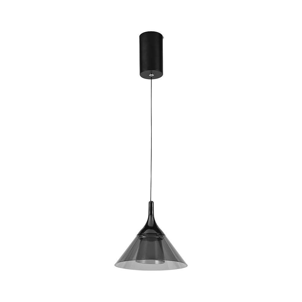 Lampa wisząca VT-7831 czarna LED 1x9W Neutralna biel 1000lm V-TAC