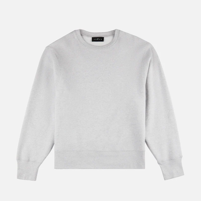 Sweatshirt in cotton and cashmere