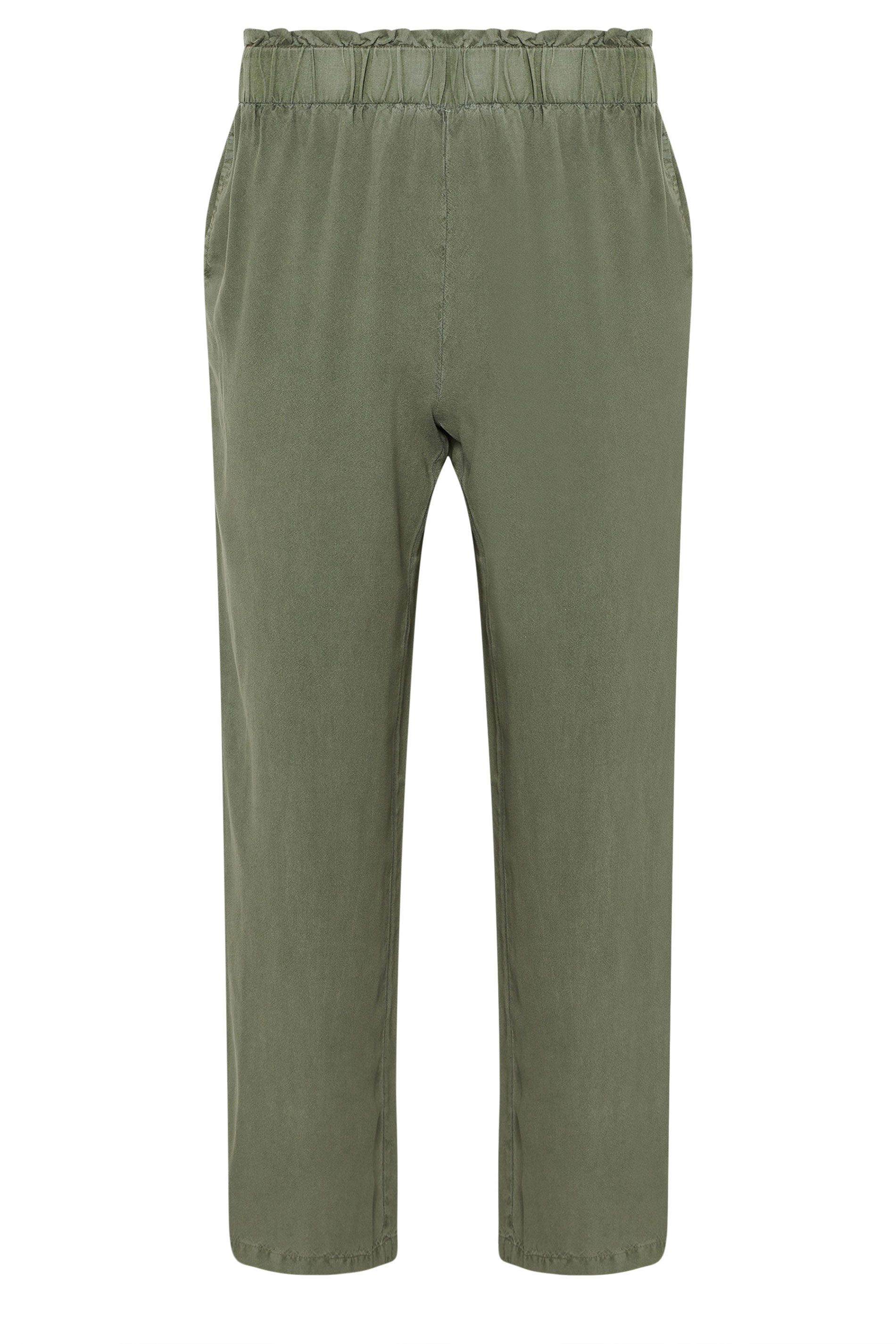PixieGirl Petite Acid Wash Wide Leg Trousers