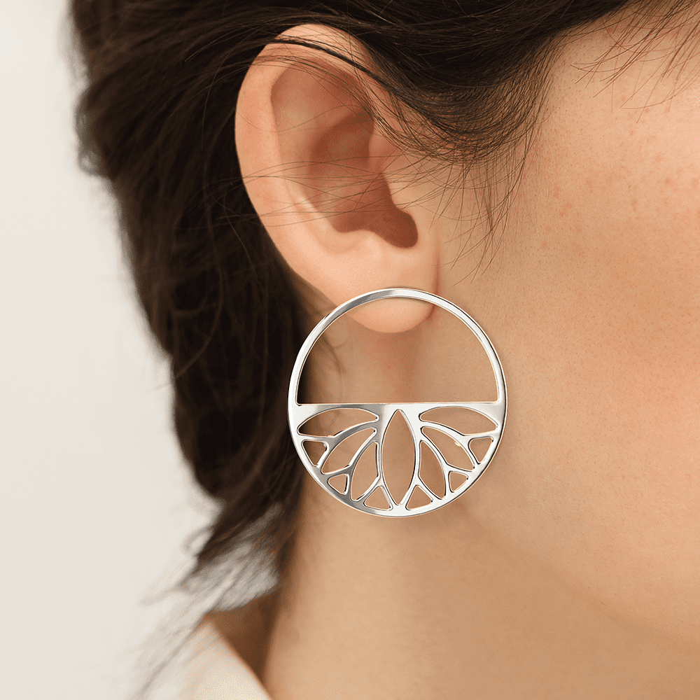 Boucles d'oreilles Lotus