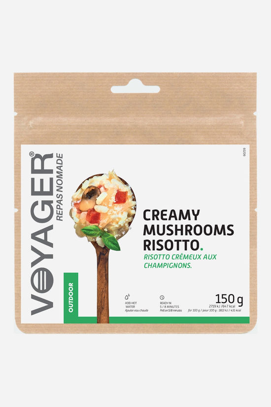 Voyager Creamy Risotto With Mushrooms Maaltijd