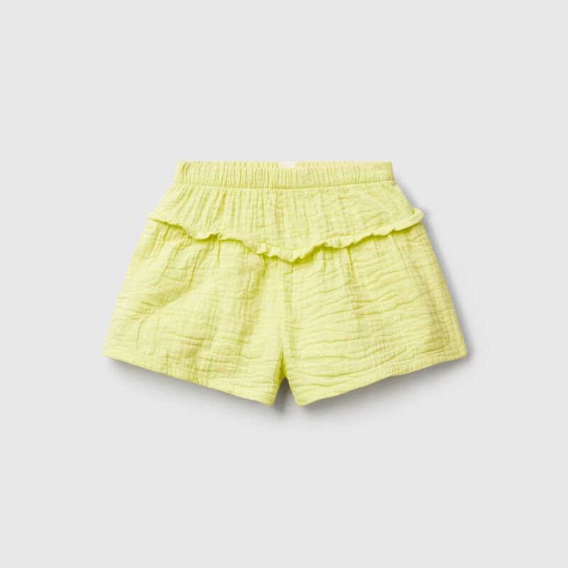 Culottes with rouches