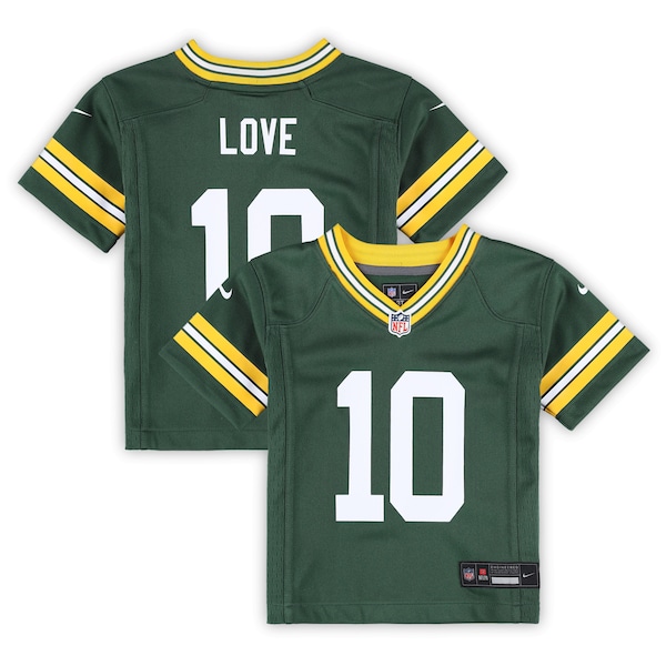 Jordan Love Green Bay Packers Nike Toddler Game Jersey - Green