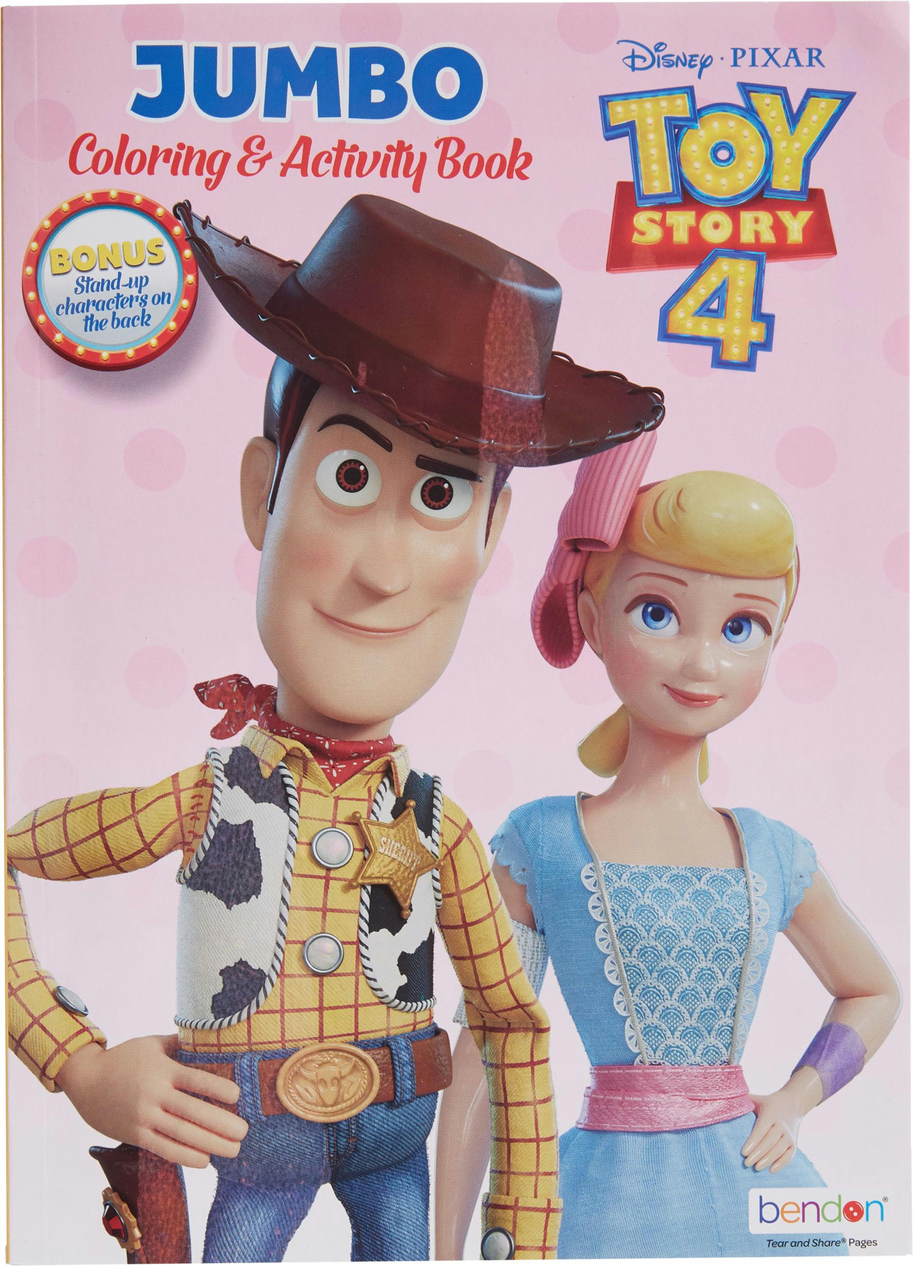 Toy Story 4 Colouring Activity Book