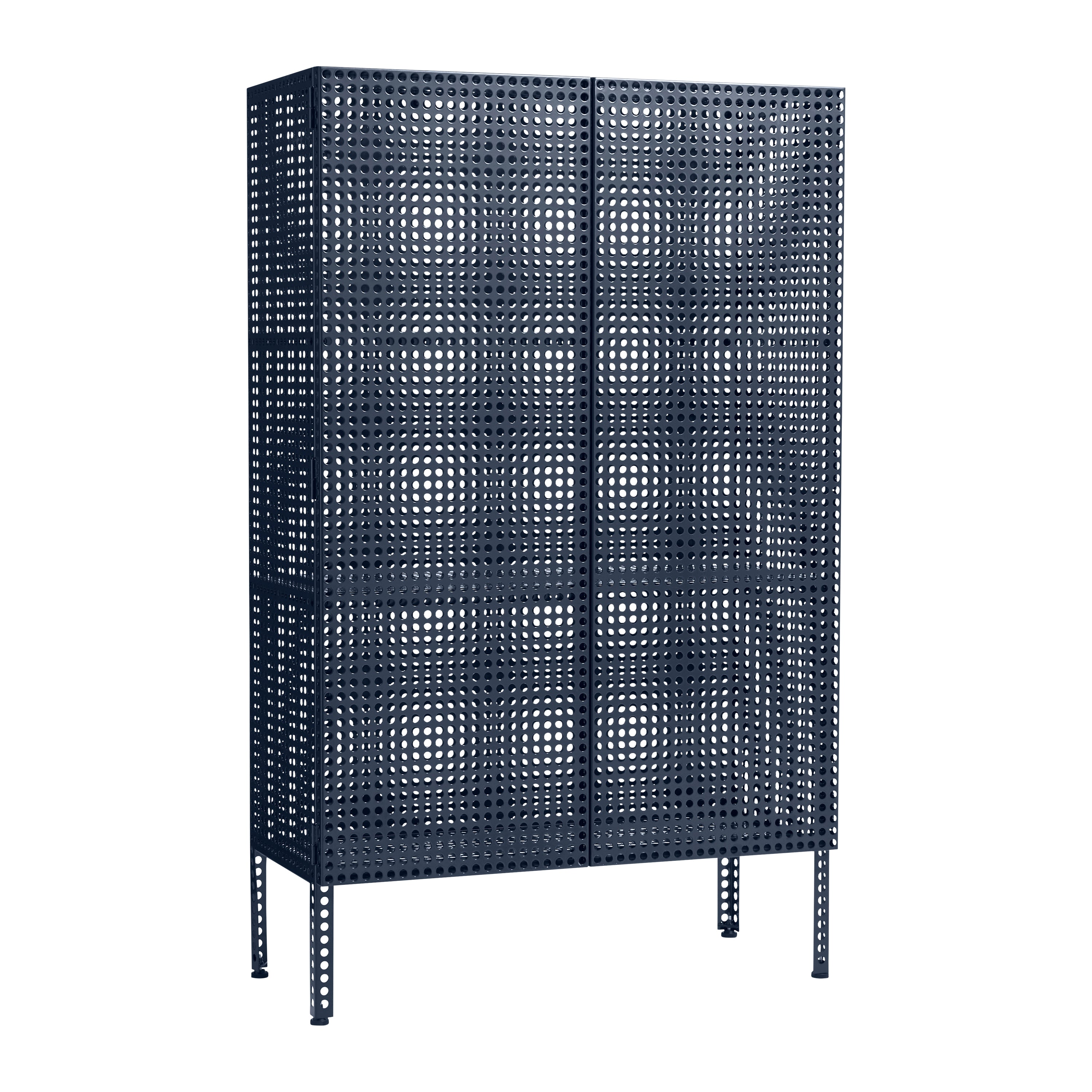HAY Perforated Opbergkast - Steel Blue