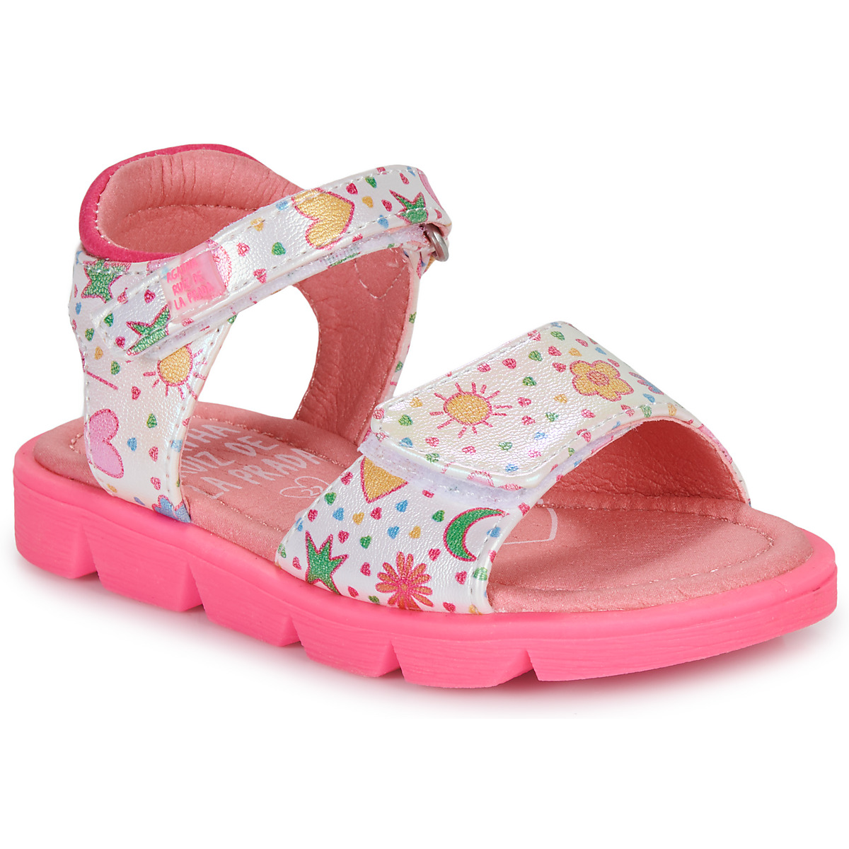 Agatha Ruiz de la Prada - MINIS - White / Pink