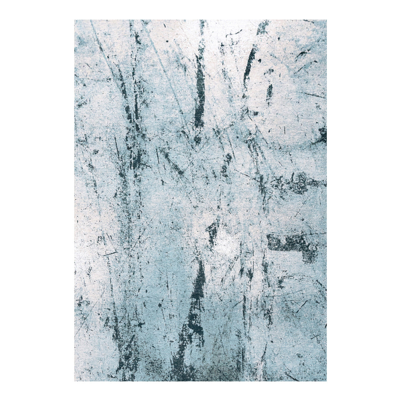 Louis De Poortere vloerkleed Dragonfly - blauw - 80x150cm