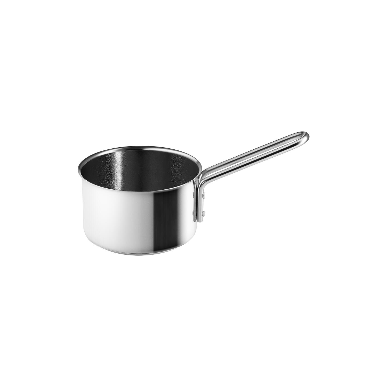 Stainless Steel Kasserolle keramisk bel&aelig;gning 1,1 L