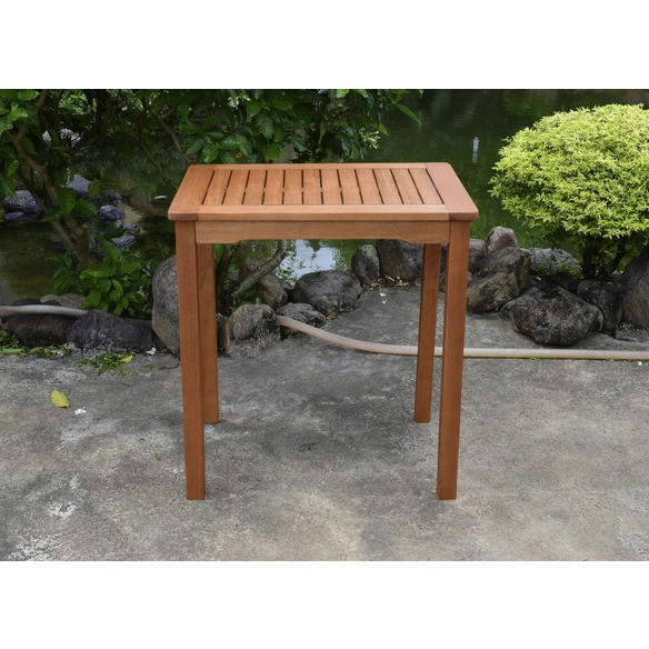 Gartentisch »Pittsburgh«, mit Eukalyptusholz-Tischplatte, BxTxH: 70 x 50 x 75 cm