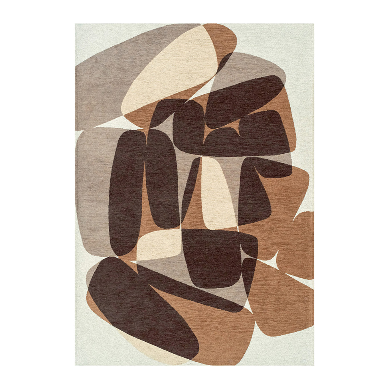 Louis de Poortere Stones Vloerkleed 140 x 200 cm - Cookie