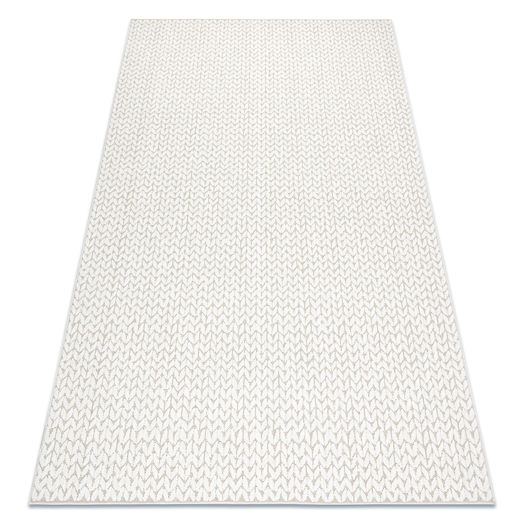 Dywan SPRING 20467558 Jodełka, chevron sznurkowy, pętelkowy - 60x110 cm